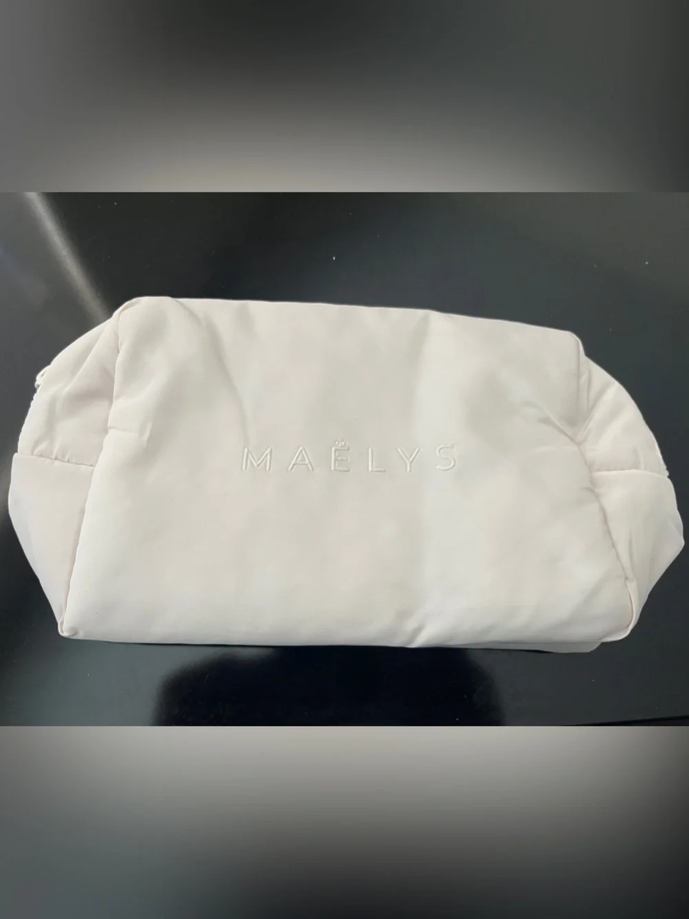 MAELYS Quilted Pouch - Light Blush